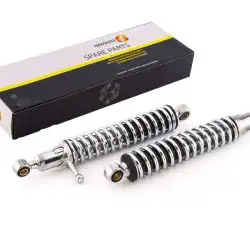 Амортизатори (пара) ІЖ 330mm, регульовані, з важелем (хром) NAMASTE