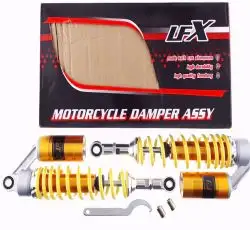 Амортизатори (пара) Delta 340mm, газомасляні (жовті) KOMATCU (mod.A)