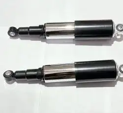 Амортизаторы (пара) ЯВА 320mm, регулируемые, закрытые, черные NDT