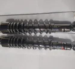 Амортизатори (пара) ЯВА 330mm, регульовані (хром) (TM) EVO