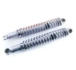 Амортизатори (пара) МІНСЬК 340 mm, регульовані (хром) VDK