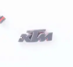 Брелок каучук (серо-красный) KTM AS