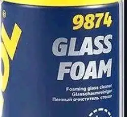 Пінний очисник скла (9874 Glass Foam) (аерозоль 450мл) MANNOL