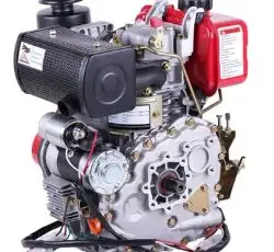 Двигун м/б 173D (5Hp) (дизель, шліци 25мм) з електростартером AMG