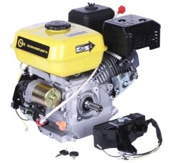 Двигун м/б 170FE (7Hp) (повний комплект) (вал Ø 20мм, під шліци) з електростартером AMG-3