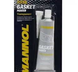 Герметик 85г (силіконовий, вулканізований) (9916 Gasket Maker Transparent) MANNOL