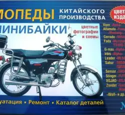 Інструкція мопеди китайські Alpha (№14) (176стор, повнокольорова) VDK-2