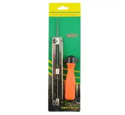 Напильник бензопильний Ø4,0mm (+планка ручка) SAFELY