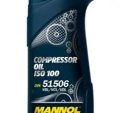 Олія 1л (компресорна, Compressor Oil ISO 100) MANNOL
