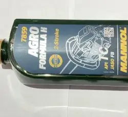 Олія 2T, 1л (мінеральна, для бензопил та мотокос, 7859 Agro HSQ API TC) MANNOL