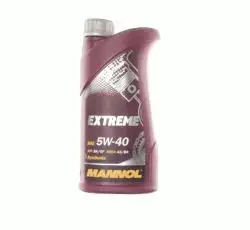 Олія 4T, 1л (SAE 5W-40, синтетика, Extreme 5W-40 API SN/CF) MANNOL
