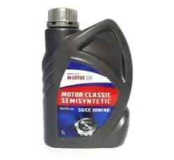 Олія автомобільна, 1л (SAE 10W-40, напівсинтетика, MOTOR CLASSIC SEMISYNTETIC SG/CE) LOTOS (#GPL)