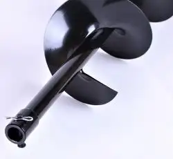 Шнек L800, Ø150 для мотобури AMG