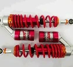 Амортизатори (пара) Delta 340mm, газомасляні (червоні) KOMATCU