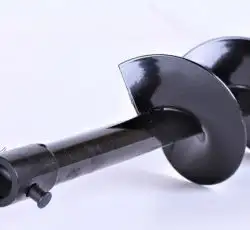Шнек L800, Ø100 для мотобури AMG