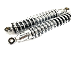 Амортизатори (пара) ІЖ 330mm, регульовані (хром) JING