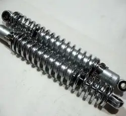 Амортизатори (пара) Zongshen 125/150 340mm, регульовані (хром. jw) BBC