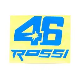 Наклейка ROSSI (11х14см)