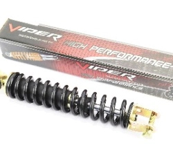 Амортизатор GY6, DIO, LEAD 240mm, стандартний (чорний) KOMATCU