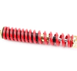 Амортизатор GY6, DIO, LEAD 280mm, стандартний (червоний) KOMATCU