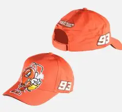 Бейсболка 93 MARC MARQUEZ (червона, 100% бавовна)