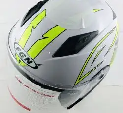 Шолом відкритий (mod:FX-515) (size:L,білий) FGN