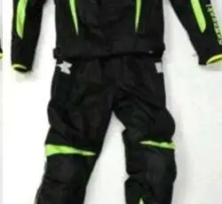 Костюм дорожный (черно-зеленый size M) ) (куртка+штаны) VV