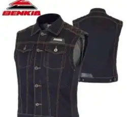 Безрукавка (джинсовая с защитой) (size:XL) VV