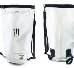 Рюкзак (сріблястий, із затяжкою) MONSTER ENERGY