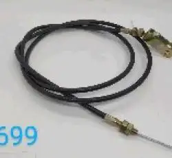 Трос газу Мототрактор L-1550 mm (верх трос, низ вилка) TD
