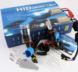 Ксенон (авто) HB1 (9004) AC 6000K 35W (+галоген) slim (арт:82)